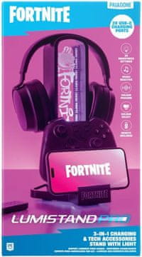 Fortnite Fortnite 3-u-1 stalak za slušalice, stanica za punjenje i držač kontrolera s RGB