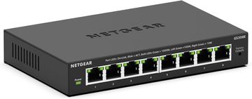 Netgear NETGEAR GS308E Gigabitni mrežni prekidač, 8-portni, Managed Plus
