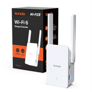 Tenda Tenda WiFi 6 Repeater AX1500 A23 - Dvopojasno pojačalo