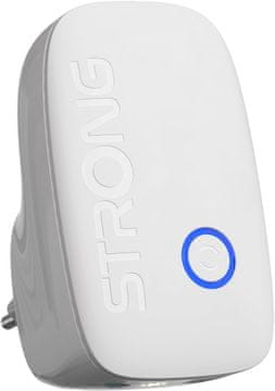 Strong STRONG WLAN Pojačalo AC1200 za utičnicu - Dvopojasni Wi-Fi Repeater i Internet Pojačalo s WPS, LAN Portom, Access Pointom
