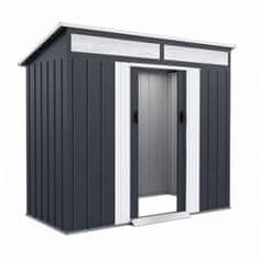 Aga vrtna kućica 238x132x180 cm tamno siva