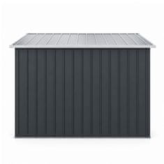 Aga vrtna kućica 238x132x180 cm tamno siva