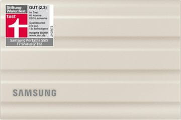 Samsung Samsung Portable SSD T7 Shield 2 TB | USB 3.2, Robusan