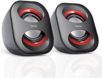 Hama Hama PC zvučnici, aktivni, USB 3.0, 3,5 mm, 3W