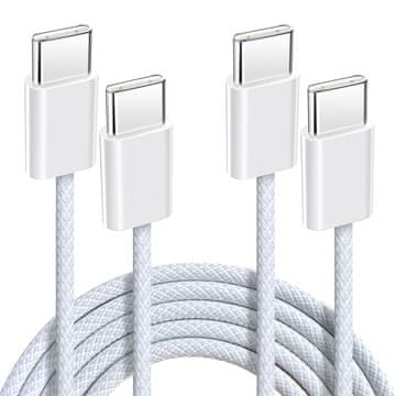slomart Anysea Kabel USB-C na USB-C, 60W PD, najlon