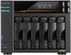 Asustor Asustor Lockerstor 6 Gen3 AS6806T NAS, AMD Ryzen, 16GB RAM