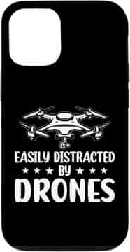 slomart Futrola za iPhone 13 - Smiješan Dizajn Dron Pilota (Muškarci/Žene/Djeca)
