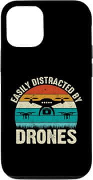slomart Futrola za iPhone 13 - Smiješan Dizajn Dron Pilota (Muškarci/Žene/Djeca)