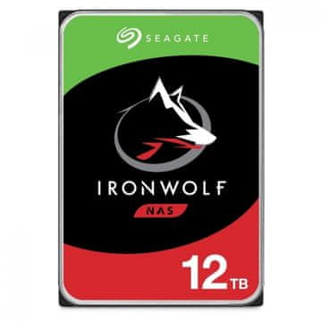 WD Seagate NAS tvrdi disk 12 TB 7200 SATA 3, 256 MB IronWolf