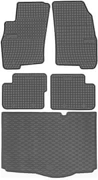 Fiat Grande Punto Hatchback od 10.2005-08.2018. Set - gumeni tepisi za auto + tepih za prtljažnik