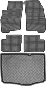 Fiat Grande Punto Hatchback od 2005-2012. Set tepiha od gume za automobil i tepih za prtljažnik
