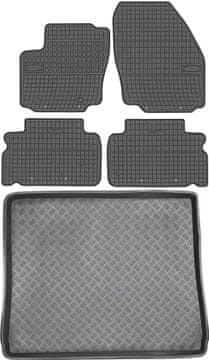 Ford Galaxy II minivan od 2006-2010. Set – gumeni tepisi za automobil i tepih za prtljažnik