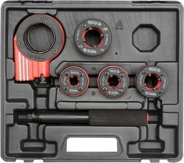 YATO Ručna reznica navoja 3/8""-1"", set 4 kom. YT-29001 YATO