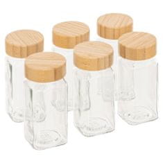 5Five® Staklene staklenke za začine 6 kom. 120 ml