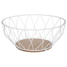 5Five® Metalni koš za voće Diamond White