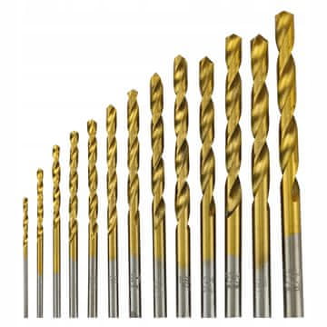Vergionic Komplet svrdala HSS za metal 1.5 - 6.5 mm za odvijač, 13 kom. VERGIONIC