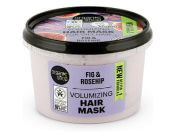 Maska za volumen od smokve i šipka za masnu kosu, 250 ml