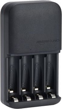 Amazon Amazon Basics punjač za AA/AAA NiMH baterije, EU utikač
