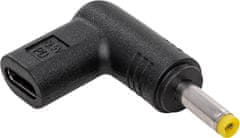 Akyga AKYGA AK-ND-C04 adapter/konektor USB-C za 4.0x1.7 mm napojni kabel