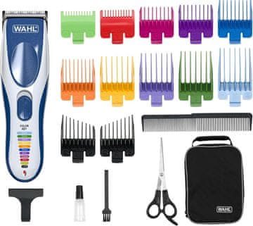 Wahl Wahl Color Pro Aku trimer za kosu s kodiranim nastavcima, bežični