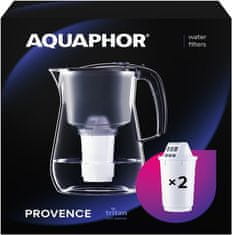 Aquaphor AQUAPHOR Provence filter za vodu 4,2L crni s 2x A5 uloška (do 700L)