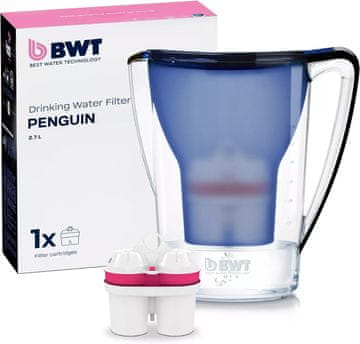 BWT BWT Wasserfilter PENGUIN 2,7L plava - filter vrč za čistu vodu