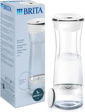 Brita BRITA Wasserfilter-Karafa 1,3L bijela s 1x MicroDisc filterom - za svježu vodu