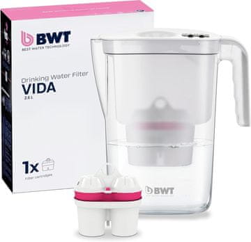 BWT BWT Vida vrč za filtriranje vode 2,6L s 1xMagnesium filterom - bijeli