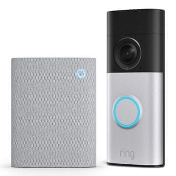 Ring Ring Video Doorbell Plus (kabel) + Chime (3. gen.) - Komplet video domofona