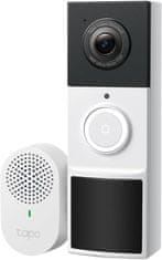 TPLINK Tapo TP-Link D210 - Pametni baterijski video portafon, 2K 3MP, boja noćnog vida