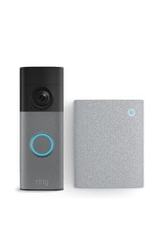 Ring Ring Wired Video Doorbell (najnovija gen.) + Chime (3. gen.), 2K, optimizirani zum