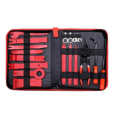 MG Puller Set set alata za skidanje presvlaka za auto, crveni