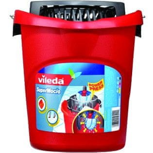 slomart Vileda Kanta s cjedilom Torsion Power - crna