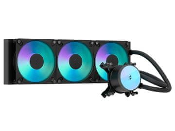 slomart Fractal Design Radius 360 RGB vodeno hlađenje, crno
