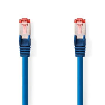 Northix Mrežni kabel CAT6 RJ45 muški RJ45 muški S FTP 1 00 m Okrugli LSZH Plavi Oznaka