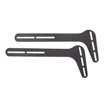 Nedis Nosač za Soundbar Kompatibilno s Univerzalnim Spojeno na TV 15 kg Fiksno Čelik Crno
