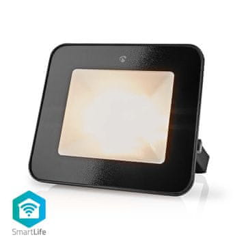 Nedis Smartlife vanjska svjetiljka 1600 lm Wi Fi 20 W RGB Toplo do hladno bijela 2700 6500 K Aluminij Android IOS