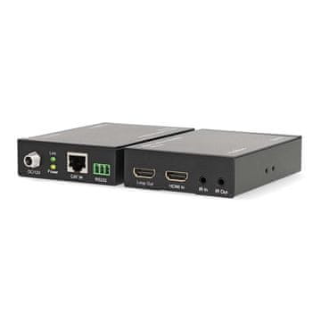 Nedis HDMI Extender Preko Cat6 do 60 0 m 4K 60Hz 18 Gbps Metal Antracit