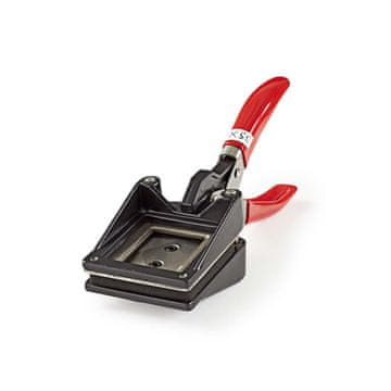 Nedis Rezač za fotografije za putovnicu 35 x 45 mm Metal Crvena Crna