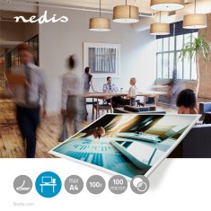Nedis Folija za laminiranje A4 Debljina 100 µm Pakirano po 100 kom Plastika Prozirna