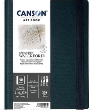 Rayher.	 Akvarel blok Saunders ArtBook 21,6x29,7cm 300g 20 papira NOT Portrait