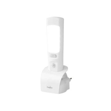 Nedis Orijentacijsko LED svjetlo i svjetiljka | Adapter za napajanje | 220 - 240 V AC 50 Hz | 1,3 W | Punjiva | Domet osvjetljenja: 3 m | Kut snopa: 71 ° | LED svjetiljka