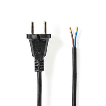 Nedis Kabel za napajanje usisavača 7 00 m CEE 7 17 250 V AC 16 A Crni PVC