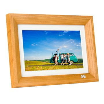 Kodak RCF106H dig. foto okvir, 25,65 cm (10,1"), IPS zaslon na dodir, Wi-Fi, crni
