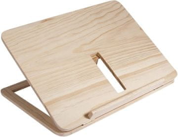 Rayher.	 Rayher 62797000 Drveni stalak za tablet/knjige, FSC, 28 x 21 x 3.4 cm