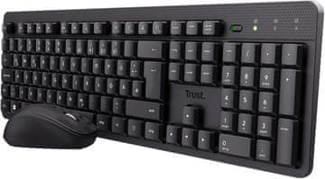 Trust Trust Ymo II tihi bežični set tipkovnice i miša QWERTZ