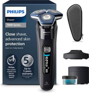 Philips PHILIPS Shaver Series 7000 muški električni brijač, SkinIQ, mokro/suho brijanje