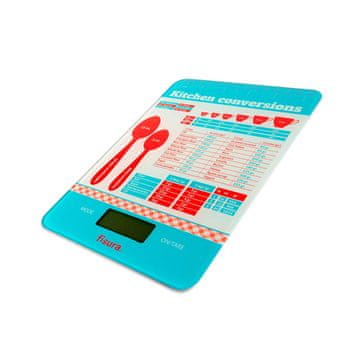 Fisura FISURA Vichy digitalna kuhinjska vaga - 5 kg / 11 lbs, Tara funkcija