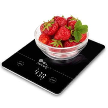 slomart himaly Digitalna kuhinjska vaga, 5kg/1g, senzor na dodir, LED
