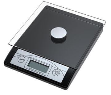 Genie Genie 3623 EDS digitalna kuhinjska vaga, 5kg, 1g, LCD, staklena površina